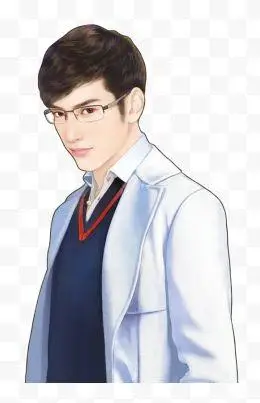 帅气的医生立绘