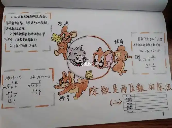 数学  #思维导图  #四年级     四年级上    三位数除以两位数( ))