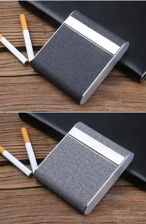 香烟盒20支装 烟盒不锈钢烟盒 创意男士烟包 出口品质