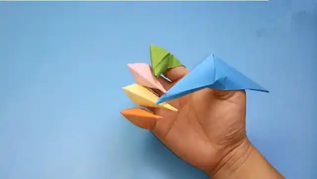 1分钟教你龙爪折纸,步骤非常简单,小时候的回忆