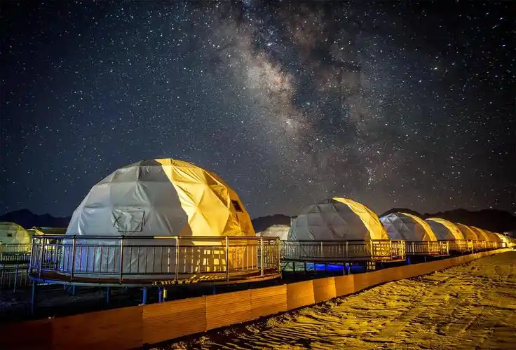 我们的征途当是星辰大海北纬37星空营地深度拍摄