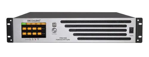 frs-d系列dsp双通道数字功率放大器