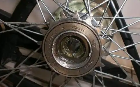 捷马的普通不变速自行车,飞轮小,骑着脚蹬频率大,想换个大点的飞轮,就