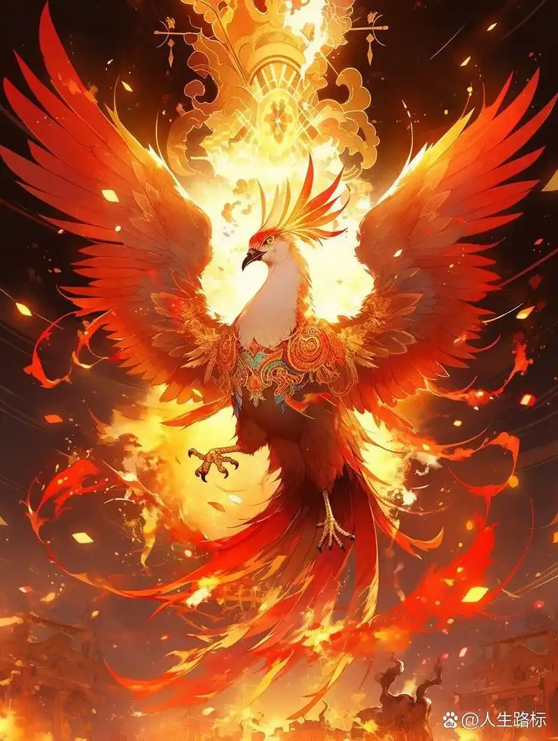 朱雀 朱雀,又称朱鸟,是中国传统文化中的四象之一,天之四灵之一,代表