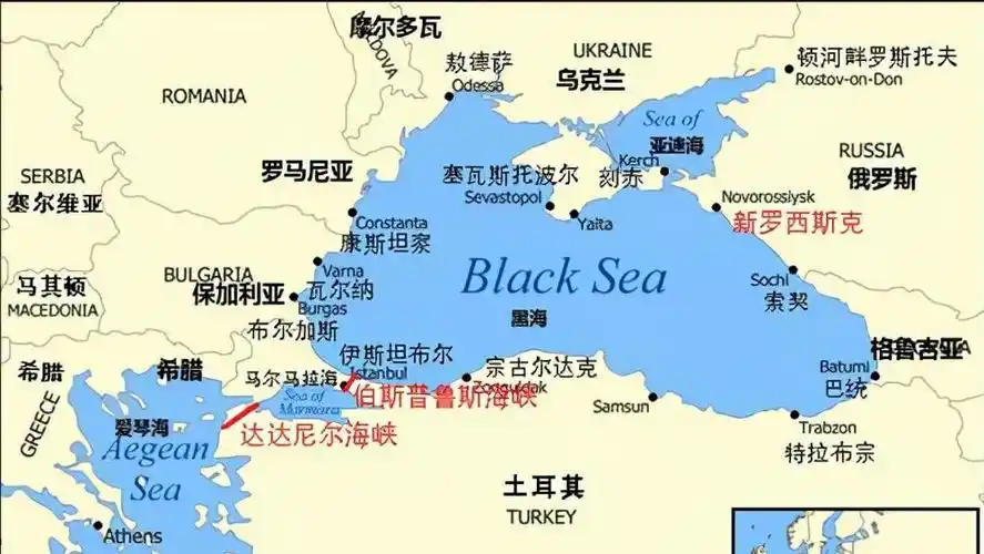 黑海为什么叫黑海黑海名字的来源是什么