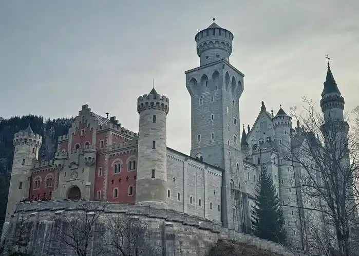 德国地标新天鹅堡🏯来过了,这次还见识并乘坐了真正的电马🐎⚡