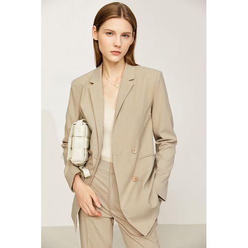 春秋极简职业干练帅气西装外套女时尚外套