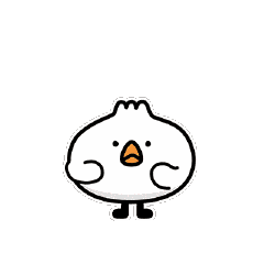 卡通小鸟眼神可爱gif动图_动态图_表情包下载_soogif