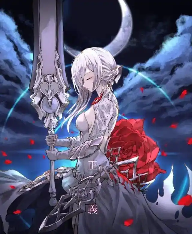 二次元高冷动漫少女高清壁纸图片