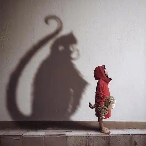 摄影师妈妈给女儿拍了一组有趣的照片太有创意了