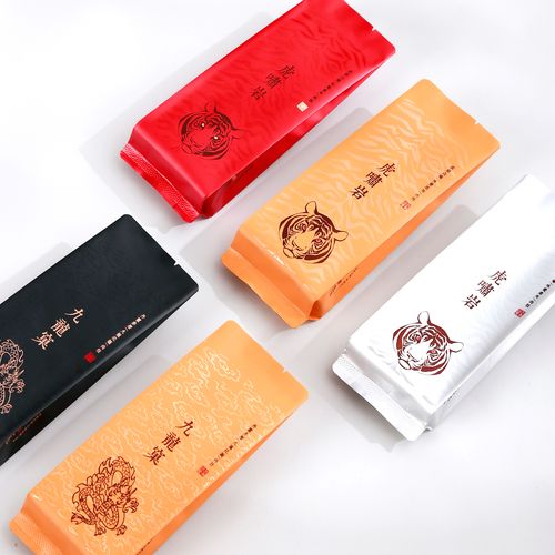 公版哑光烫金泡袋【精】12丝加厚茶叶小包装袋15cm可定制