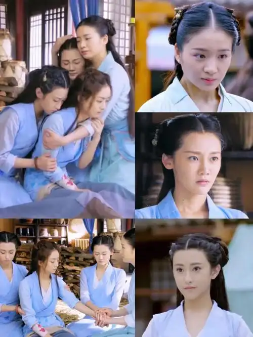 认出来了吗是楚乔传里的小七小八和大姐