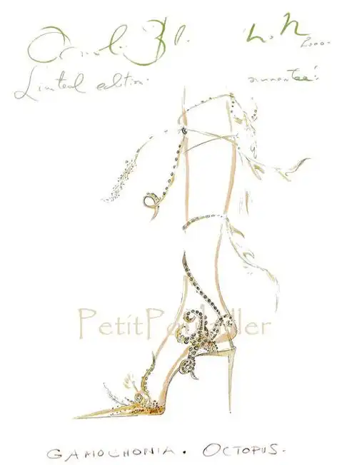 高跟鞋设计手稿(manolo blahnik) - amillia的日志 - 网易博客