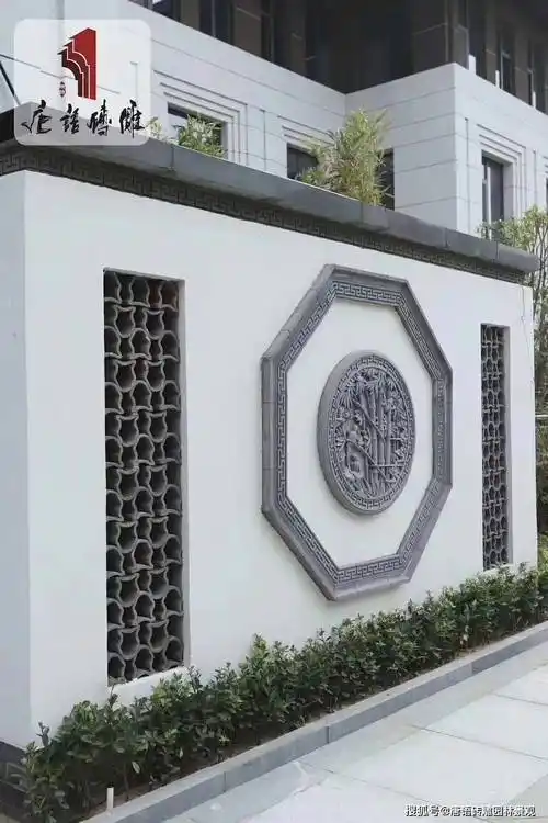 砖雕照壁墙图片大全 景观