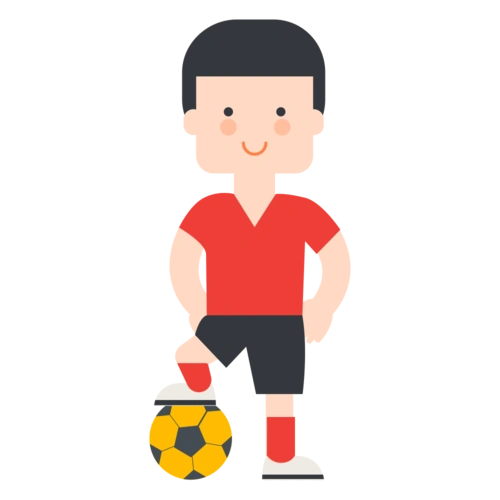 卡通足球人物图片大全