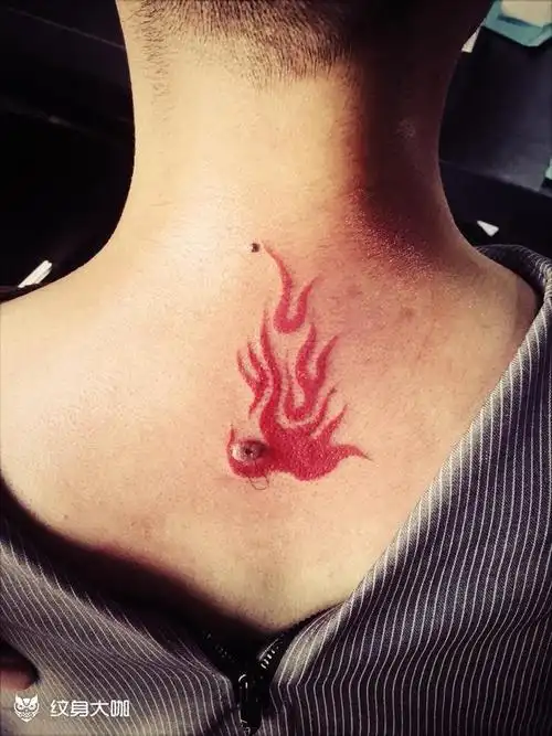 火焰_纹身图案手稿图片_弥芥间的纹身作品集