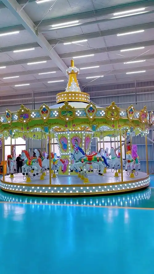 游乐场旋转木马旋转木马游乐场儿童乐
