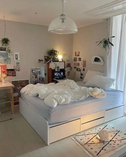 家居灵感no424一人居复古风小房间布置