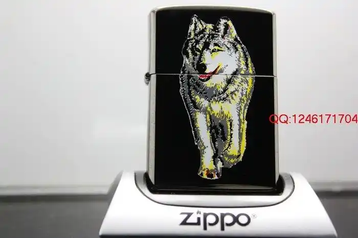 新款zippo打火机黑冰系列黑冰狼 12.00元/个