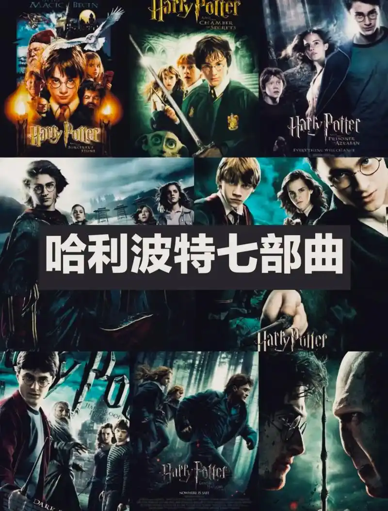 哈利波特全集 #大s #哈利波特精装版 #哈利波特书籍 书 - 抖音
