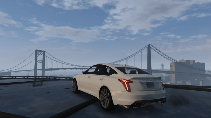 gta5凯迪拉克ct5v添加式载具mod