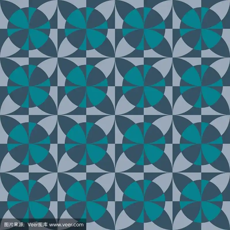 四方连续纹样,几何形状,抽象,式样,反差