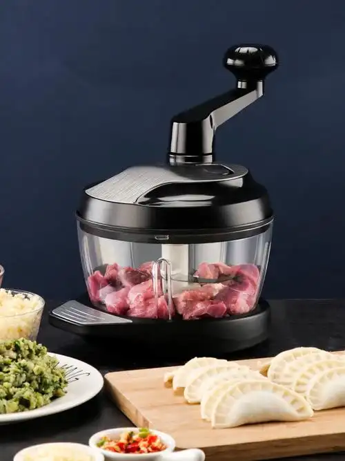 佐优绞肉机家用手动搅拌机碎菜机手摇绞馅机饺子馅神器小型绞菜机