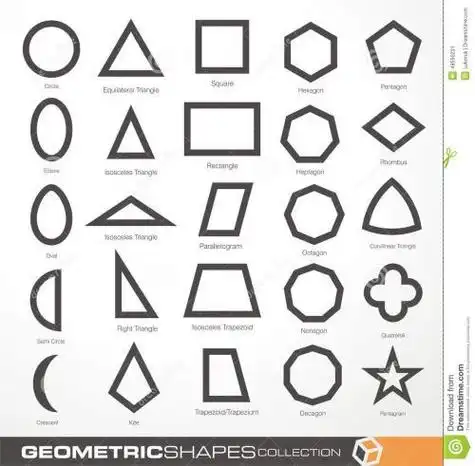 由形状组成的图形简笔画