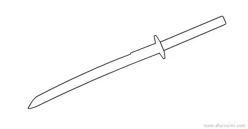 魔刀千刃儿童画怎么画 魔刀千刃简笔画简单又好看