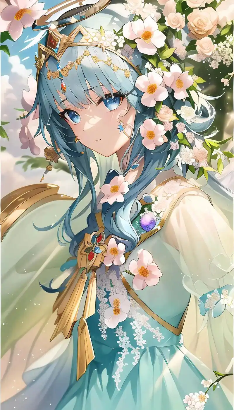 彼岸归彼#二次元 #图文伙伴计划 #唯美意境 #欢迎取图  - 抖音