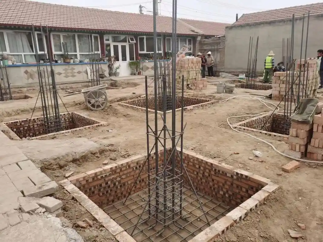 北京自建房框架结构,地基基础施工过程96#农村自建别墅 #施 - 抖音