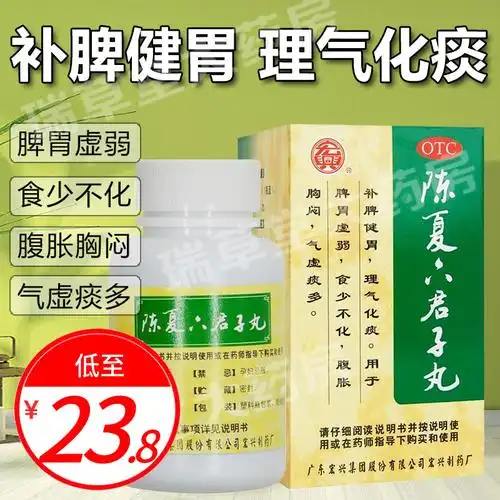 宏兴陈夏六君子丸化痰健脾脾胃汤祛痰中药非香砂浓缩丸北京同仁堂