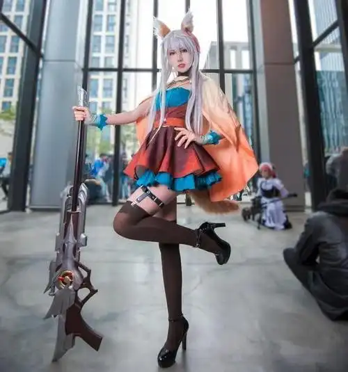 漫展遇到女版百里守约腿比狙击枪还长一截我拍了好久才走