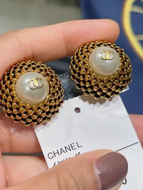 chanel香奈儿中古耳夹