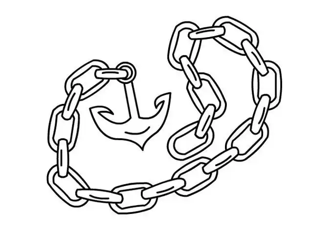 铁链简笔画教法