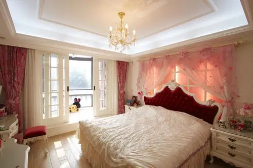 欧式风别墅装修卧室搭配图