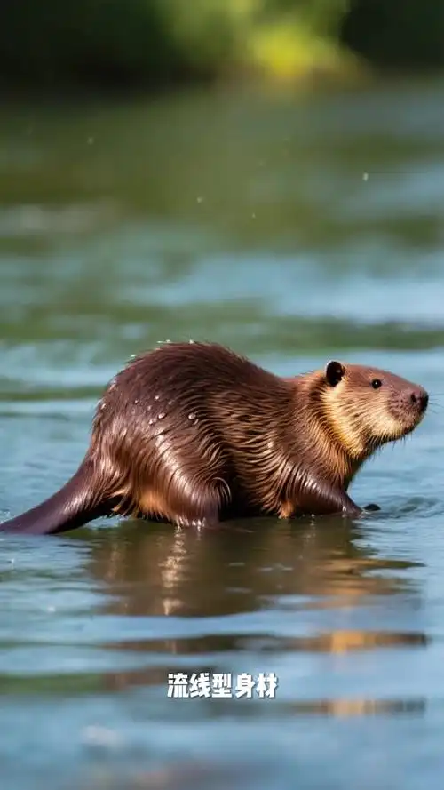河狸:河流边的 "建筑大师"