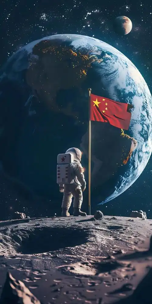 五星红旗迎风飘扬!壁纸必须来一波!