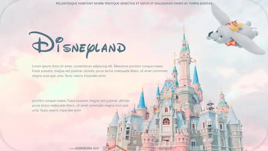 ppt模板迪士尼卡通主题模板