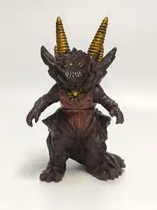 万代日版奥特曼怪兽软胶银河火花500系列 达兰比尔 14cm二手人偶