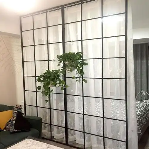 房间分隔板隔板墙自装家用简易卧室床头遮挡屏风隔断神器隔扇客厅