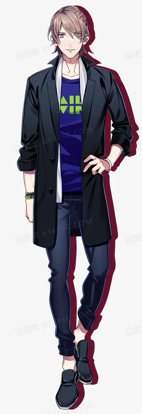 高清漫画人物男主角免抠素材图片