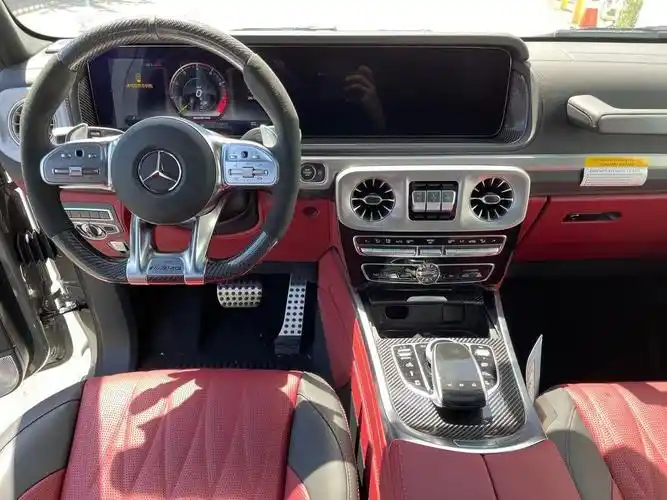 2023款美版原装奔驰g63全新改款内饰豪华气派,卓越的品质和精致的工艺