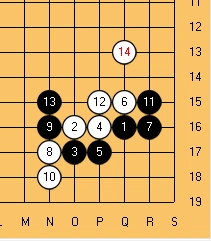 围棋雪崩定式的简单变化_360问答