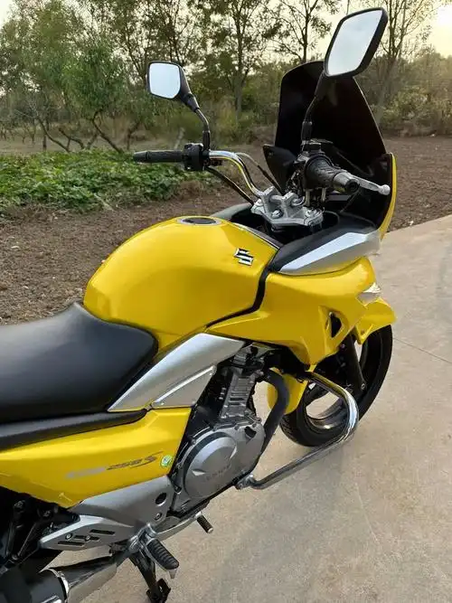 售价8760元包邮,豪爵铃木骊驰gw250f版旅行款车况免检 - 抖音