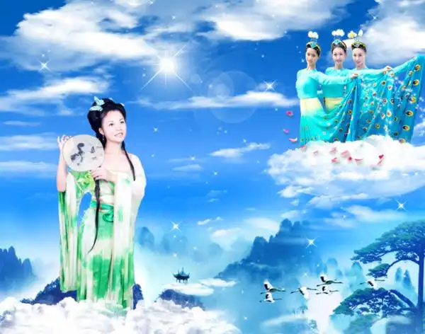 谁有描写仙女的诗词?