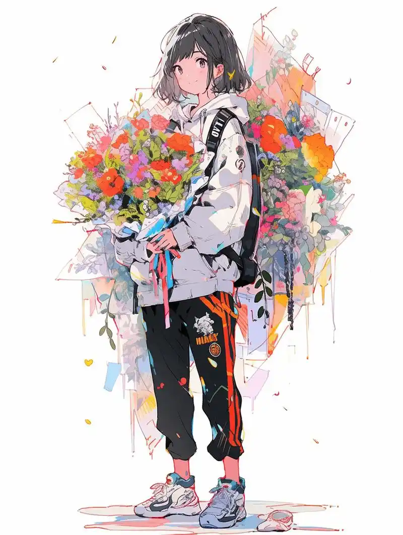 捧花女孩!#二次元