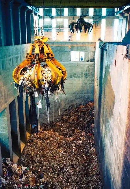 城市生活垃圾处理流程图,实拍真实垃圾处理现场图