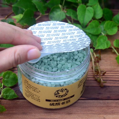 硫酸亚铁花用水溶液果树发财树绿萝月季黄叶养花通用介质