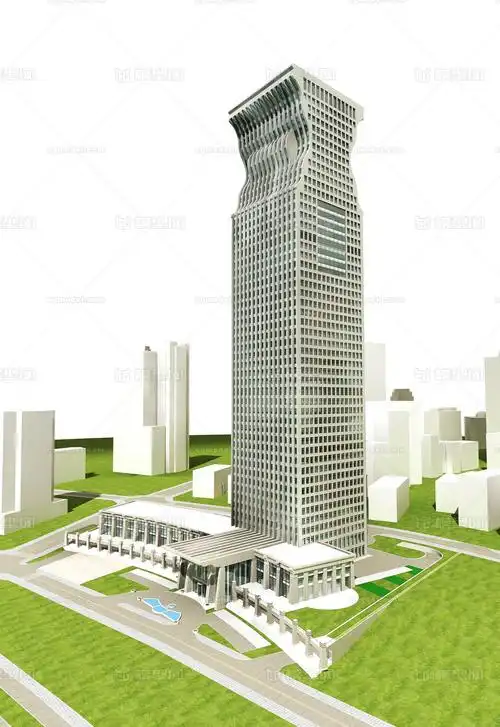 酒店 酒店模型 建筑 建筑模型 高层建筑 高层酒店